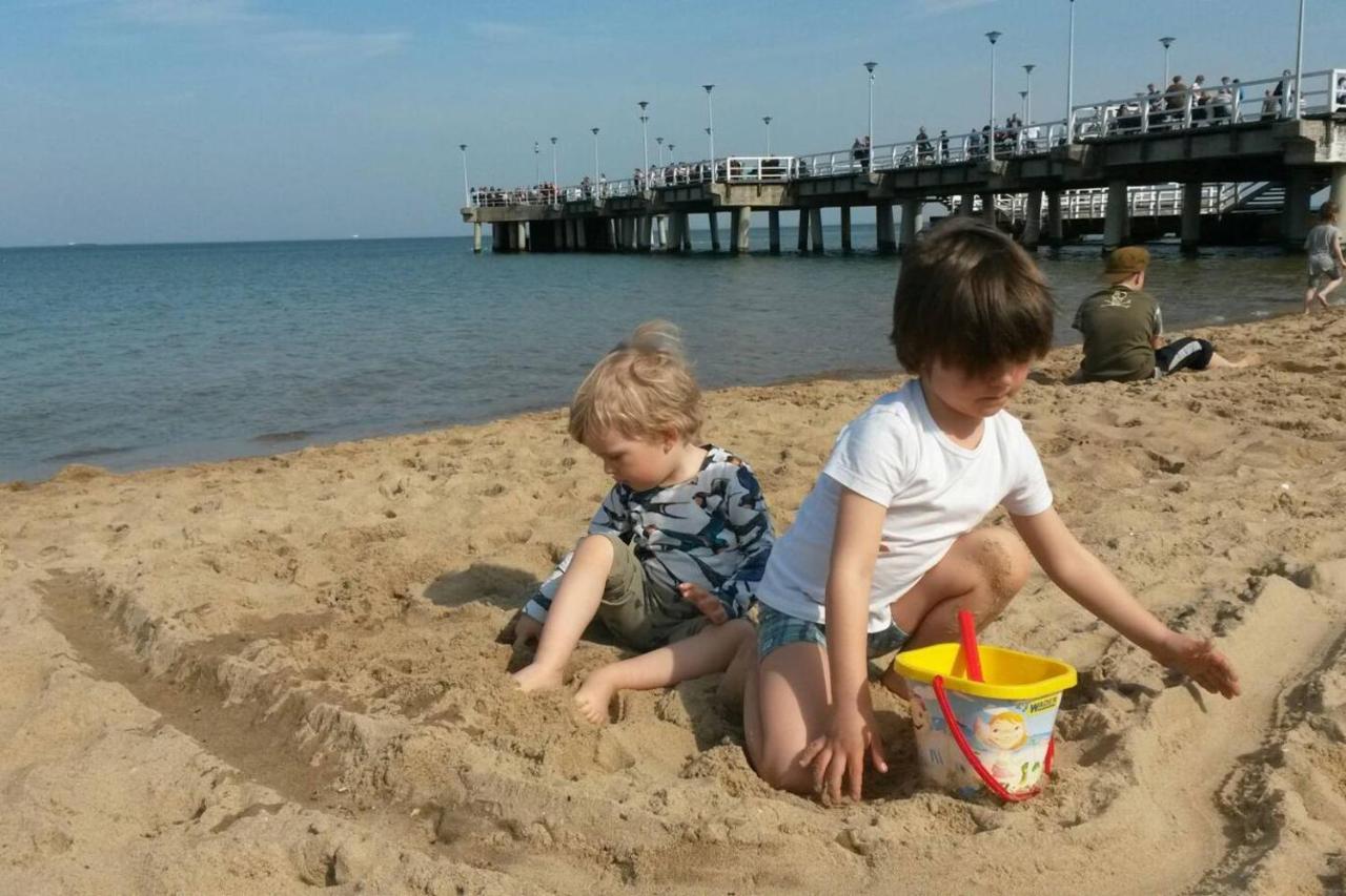 Sunny Sleeps 4 By The Beach With Garden Patio - Gdansk Przymorze Διαμέρισμα Εξωτερικό φωτογραφία