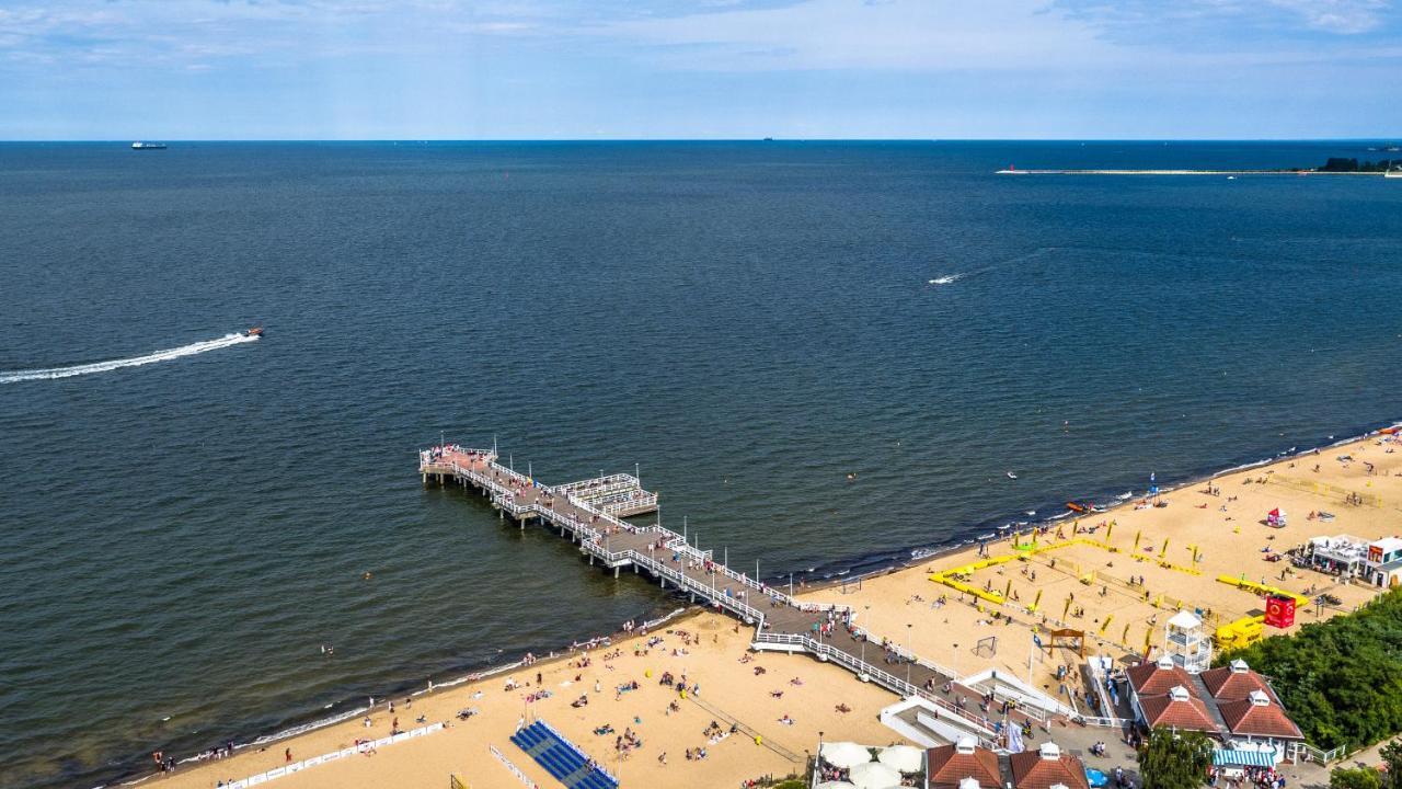 Sunny Sleeps 4 By The Beach With Garden Patio - Gdansk Przymorze Διαμέρισμα Εξωτερικό φωτογραφία